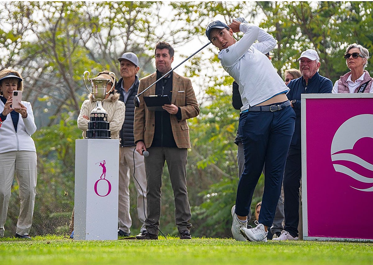 Imagen secundaria 1 - Carlota Ciganda revoluciona el Open de España en un mal día de Ana Peláez