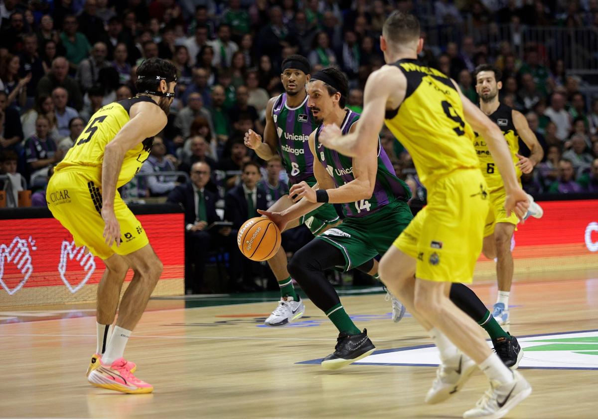 El Unicaja-Tenerife, en imágenes