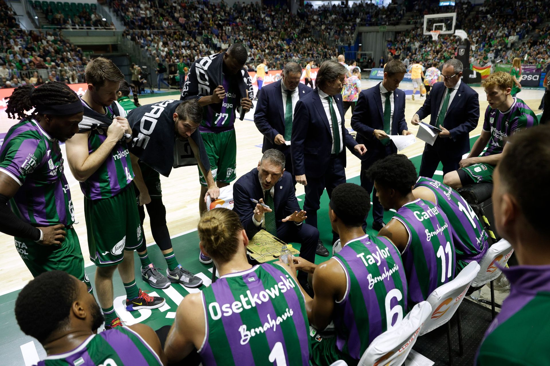 El Unicaja-Tenerife, en imágenes