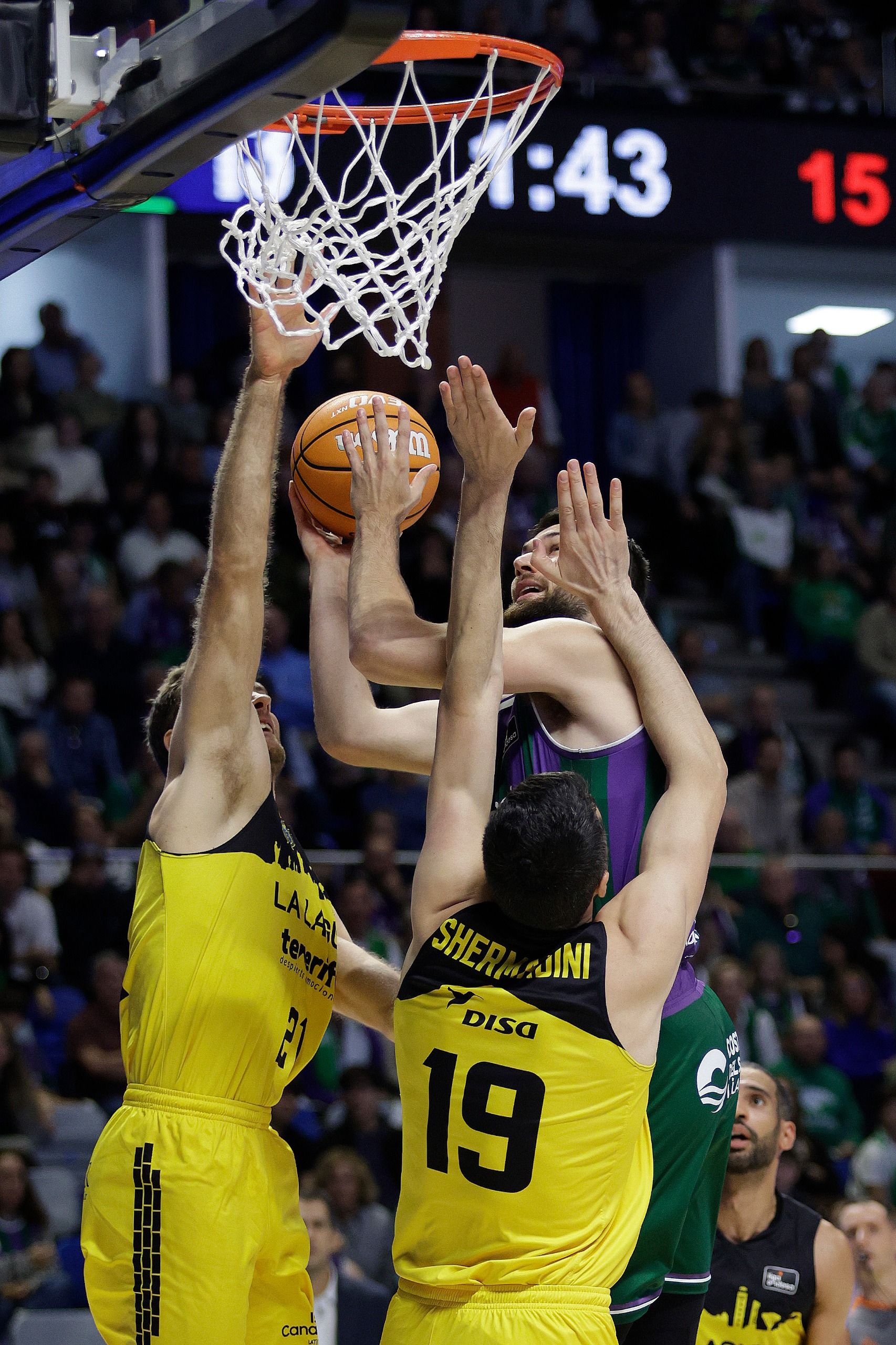 El Unicaja-Tenerife, en imágenes