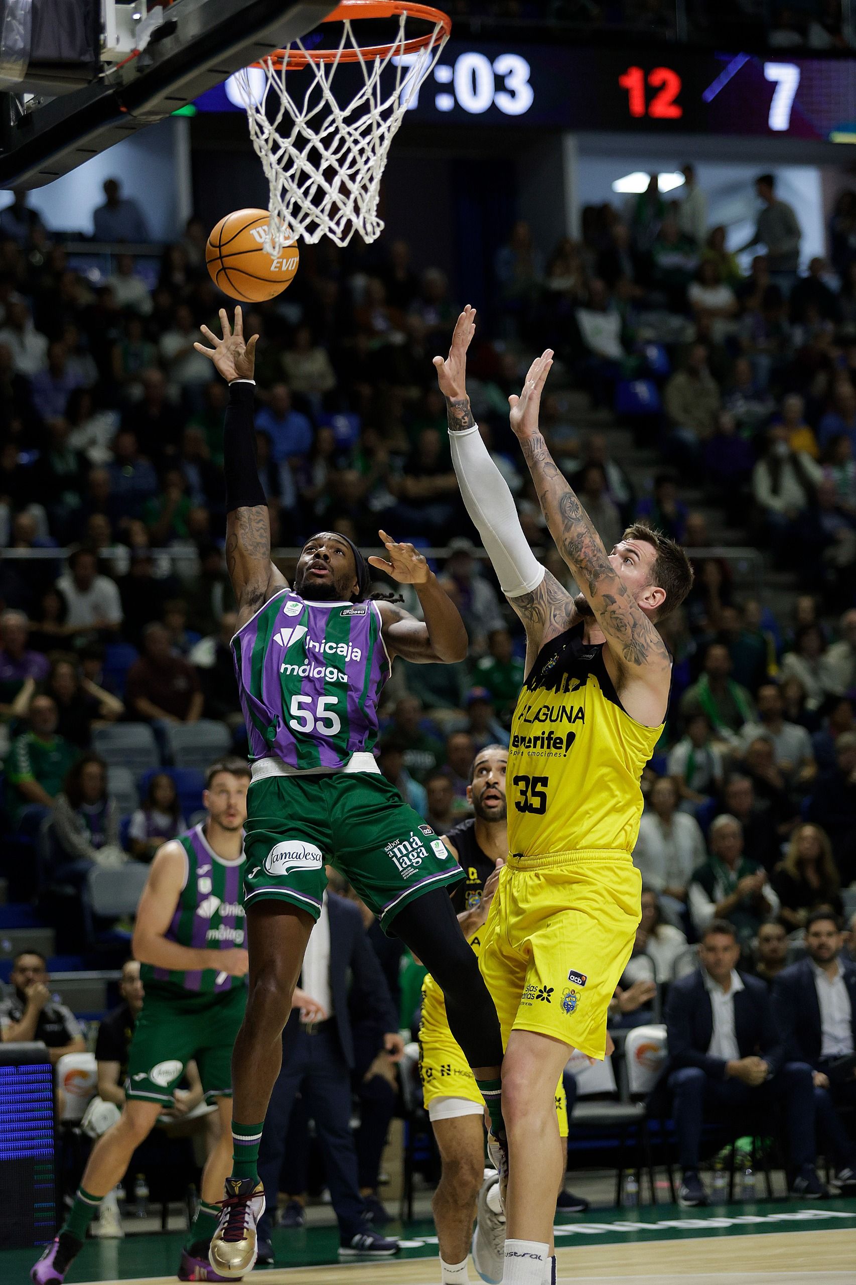 El Unicaja-Tenerife, en imágenes