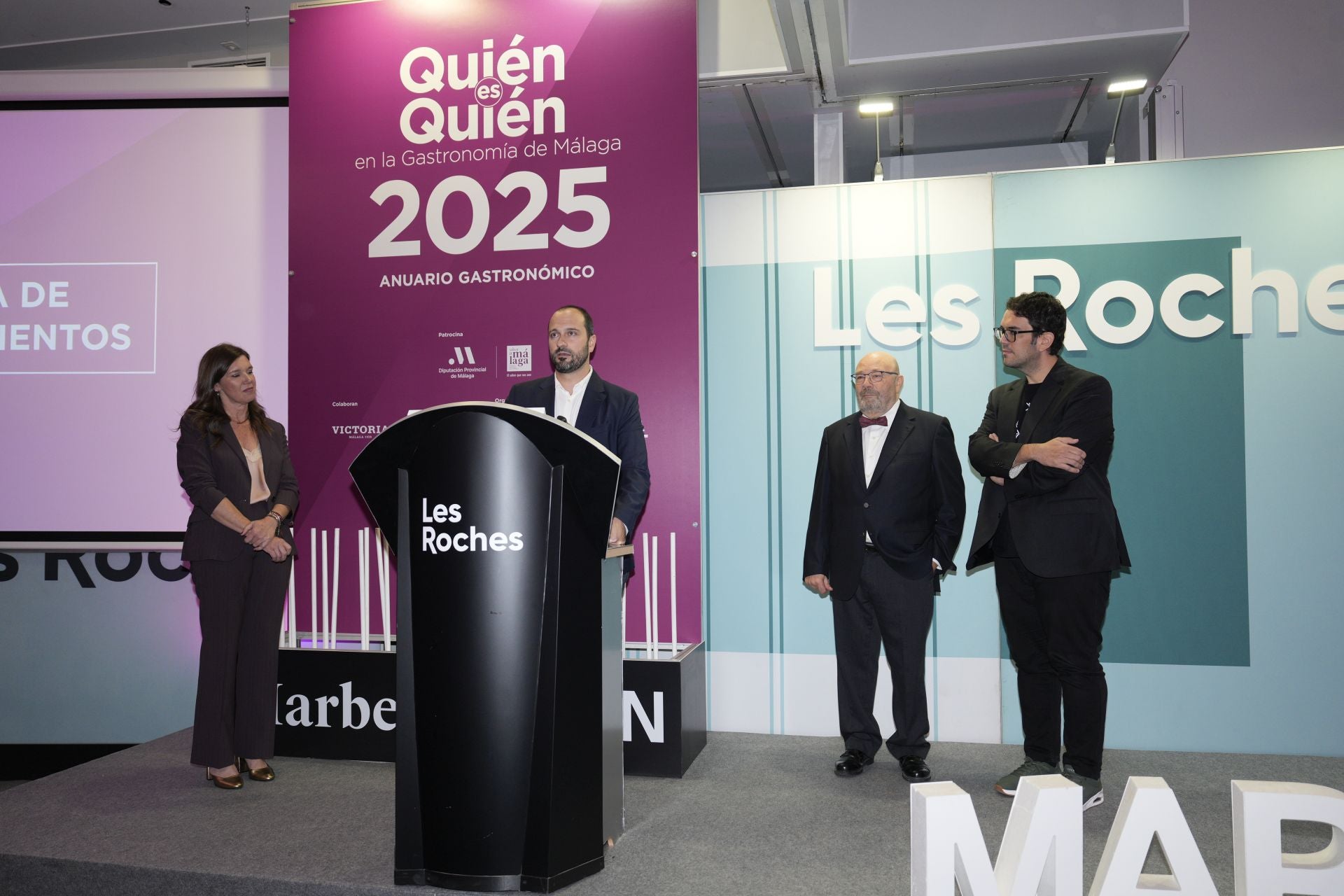 La presentación de la novena edición de la guía &#039;Quién es quién en la gastronomía de Málaga 2025&#039;, en imágenes