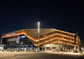 El Etihad Arena en el que se celebrará la Final Four de la Euroliga.