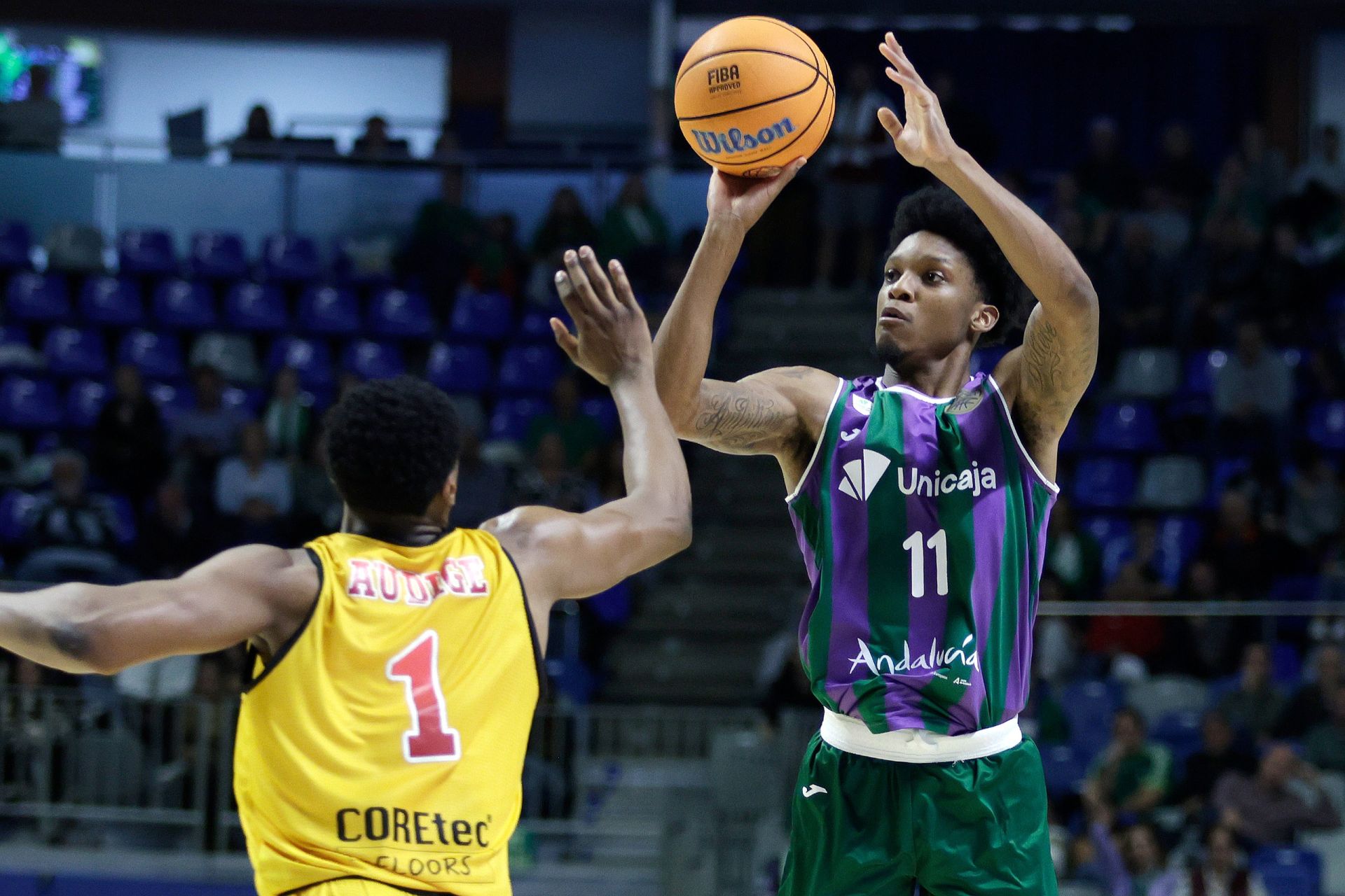 El Unicaja- Oostende, en imágenes