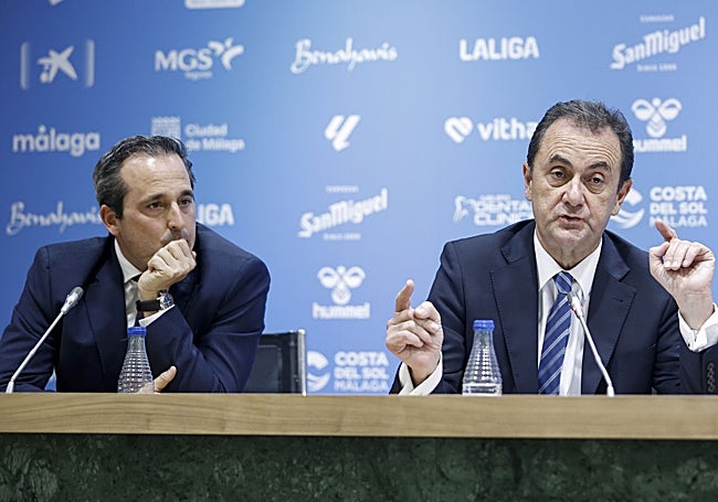 Pérez y Muñoz, en la comparecencia.