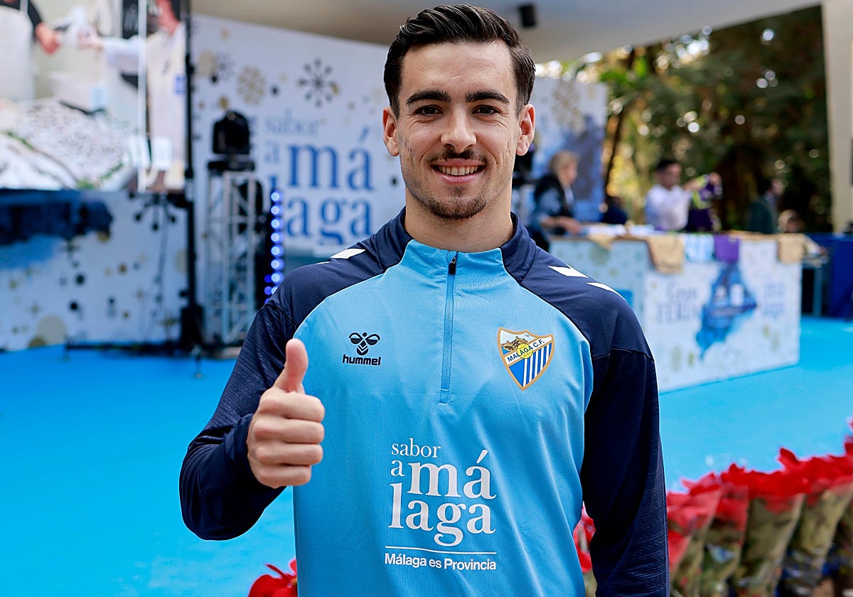 Ramón, en la feria que organizó Sabor a Málaga.