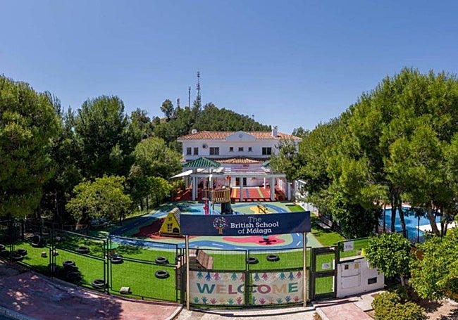 El Colegio Británico de Málaga.