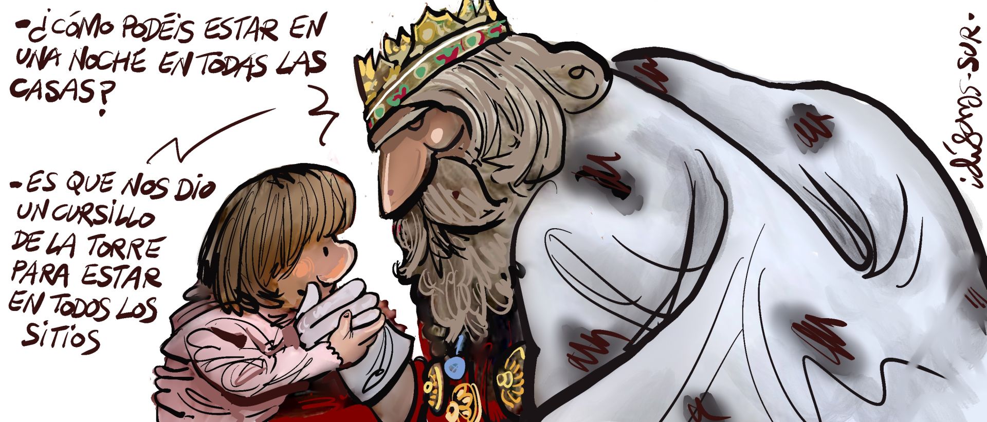 El mes de diciembre en las viñetas de Idígoras y Pachi