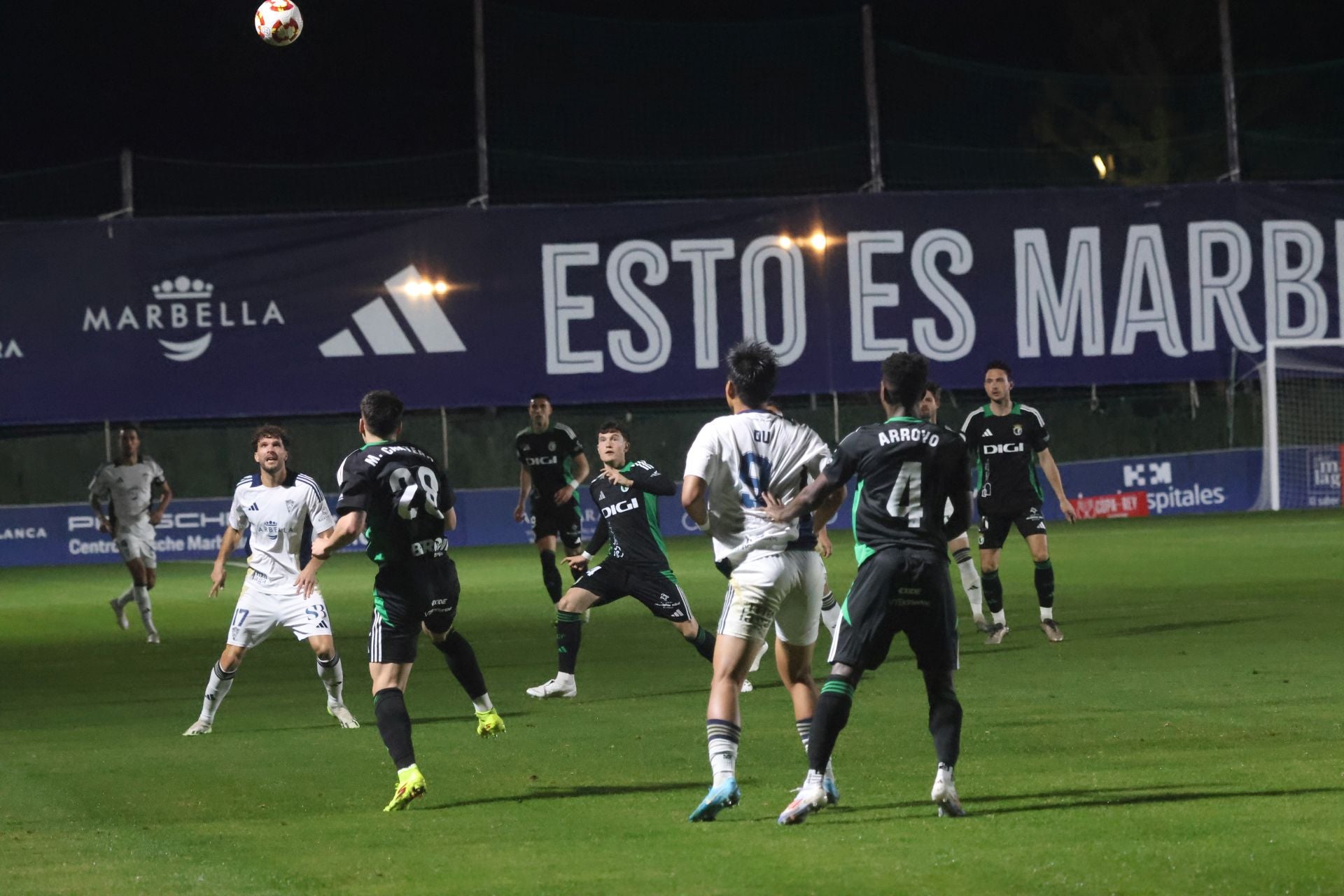 El Marbella - Burgos, en imágenes