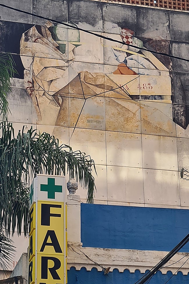 mural 'Módulo 483', de Pedro Escalona.