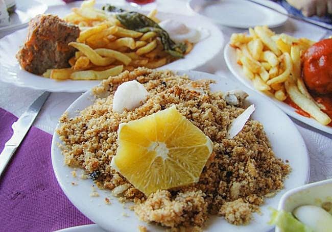 Migas en la Venta Galwey.