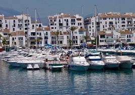 Vista de Puerto Banús.