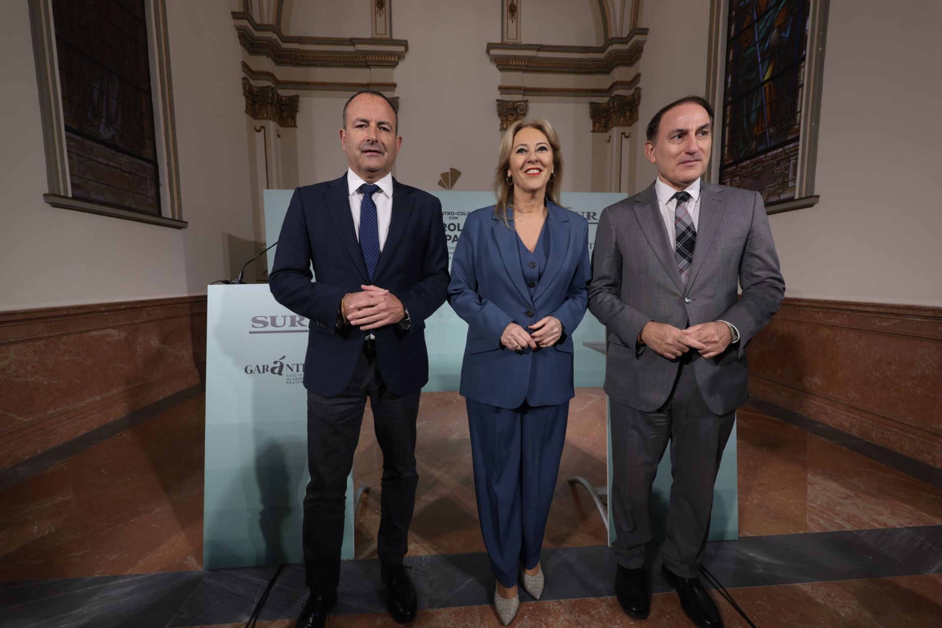 Encuentro con Carolina España, consejera de Economía y Hacienda de la Junta de Andalucía