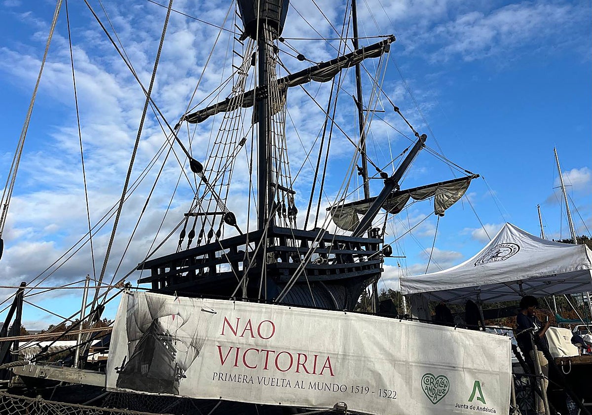 Imagen principal - Detalles de la visita al barco. 