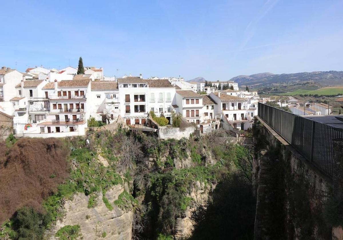 Vista de parte de Ronda.