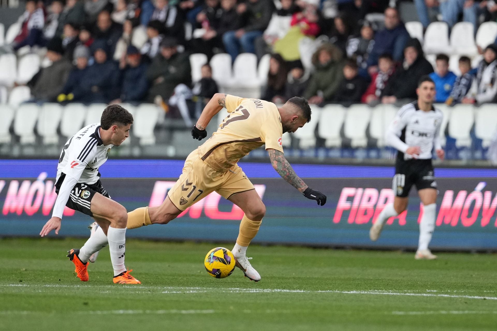 Las mejores imágenes del Burgos-Málaga