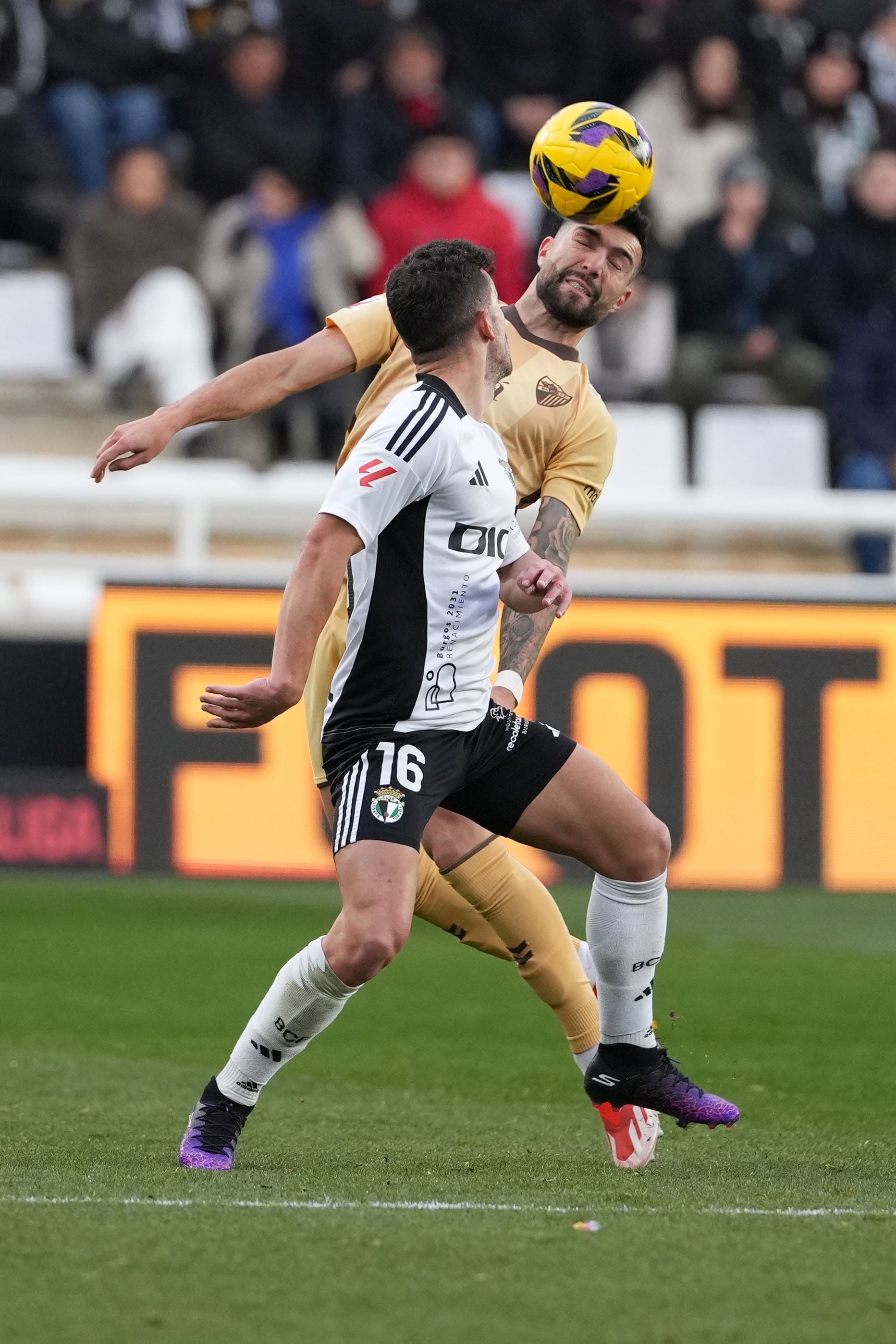 Las mejores imágenes del Burgos-Málaga