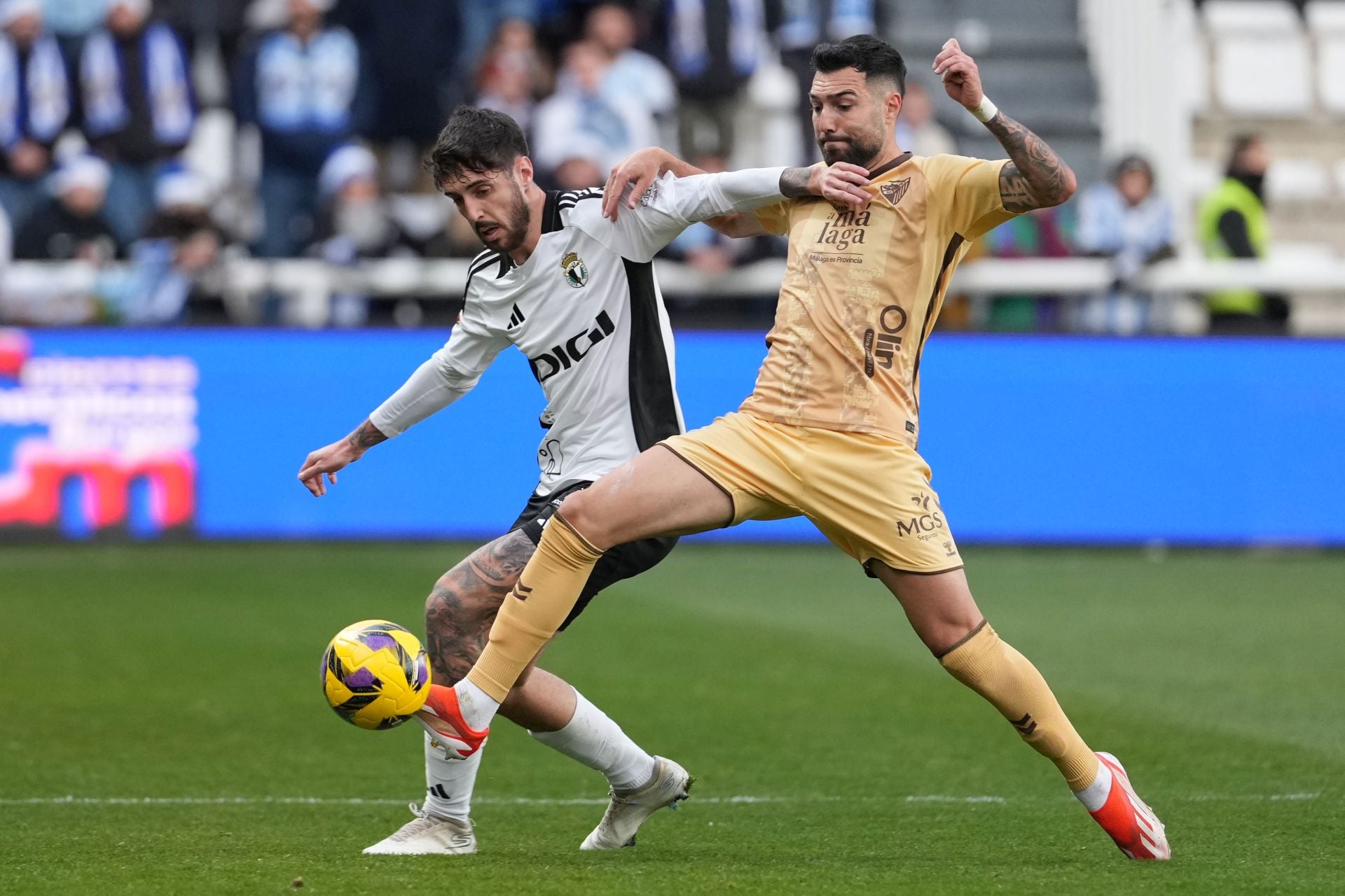 Las mejores imágenes del Burgos-Málaga