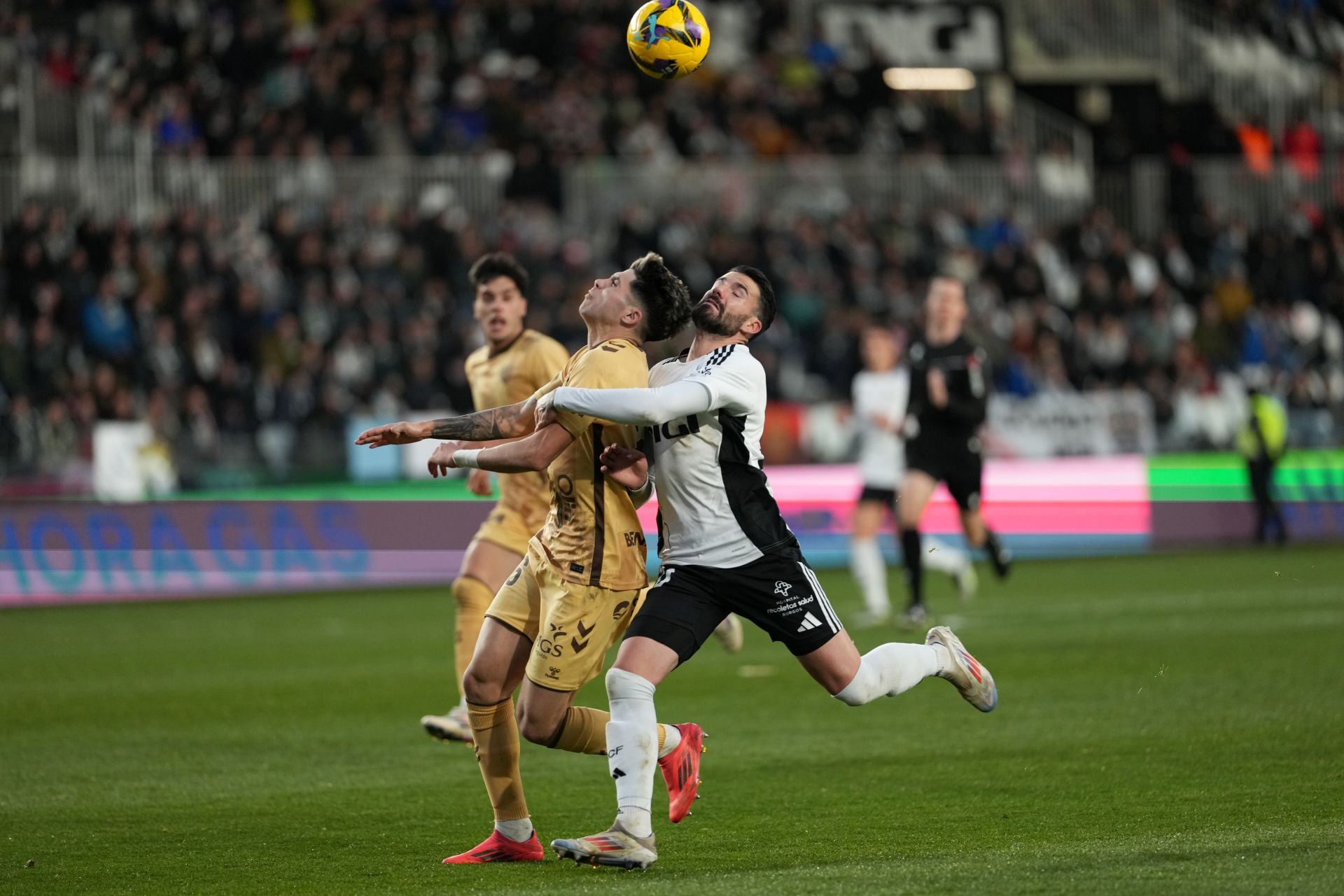 Las mejores imágenes del Burgos-Málaga