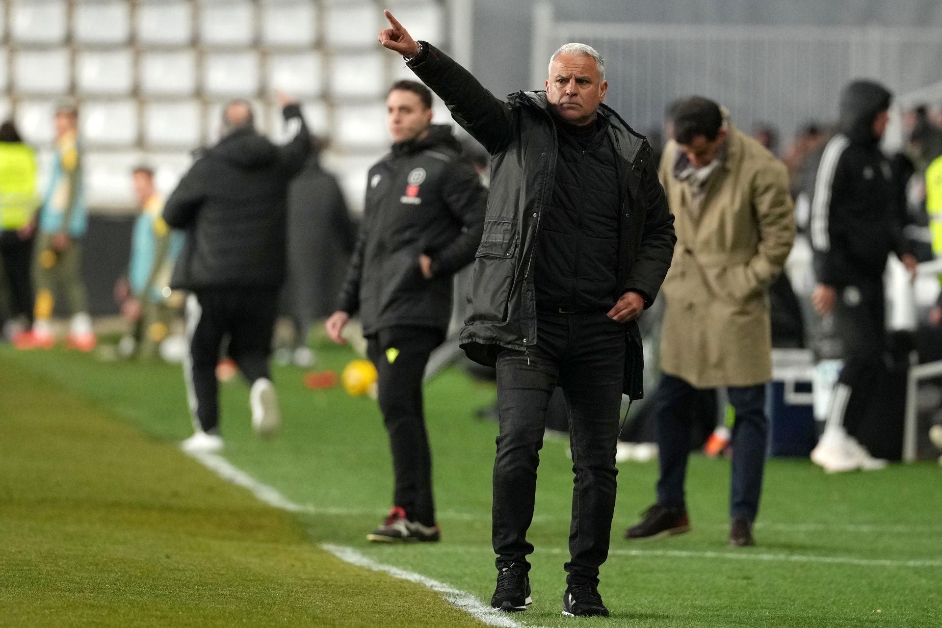 Las mejores imágenes del Burgos-Málaga