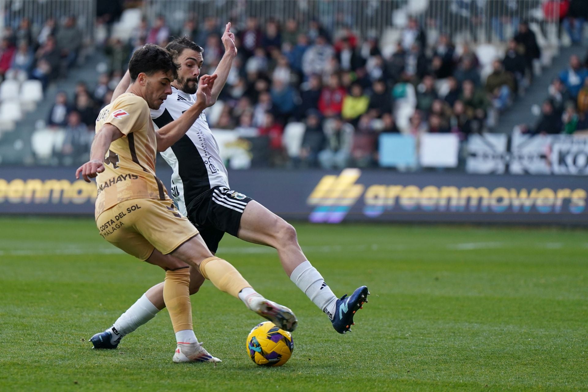 Las mejores imágenes del Burgos-Málaga