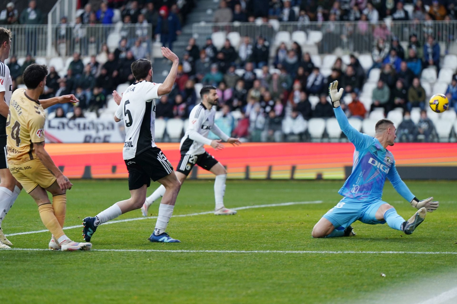 Las mejores imágenes del Burgos-Málaga