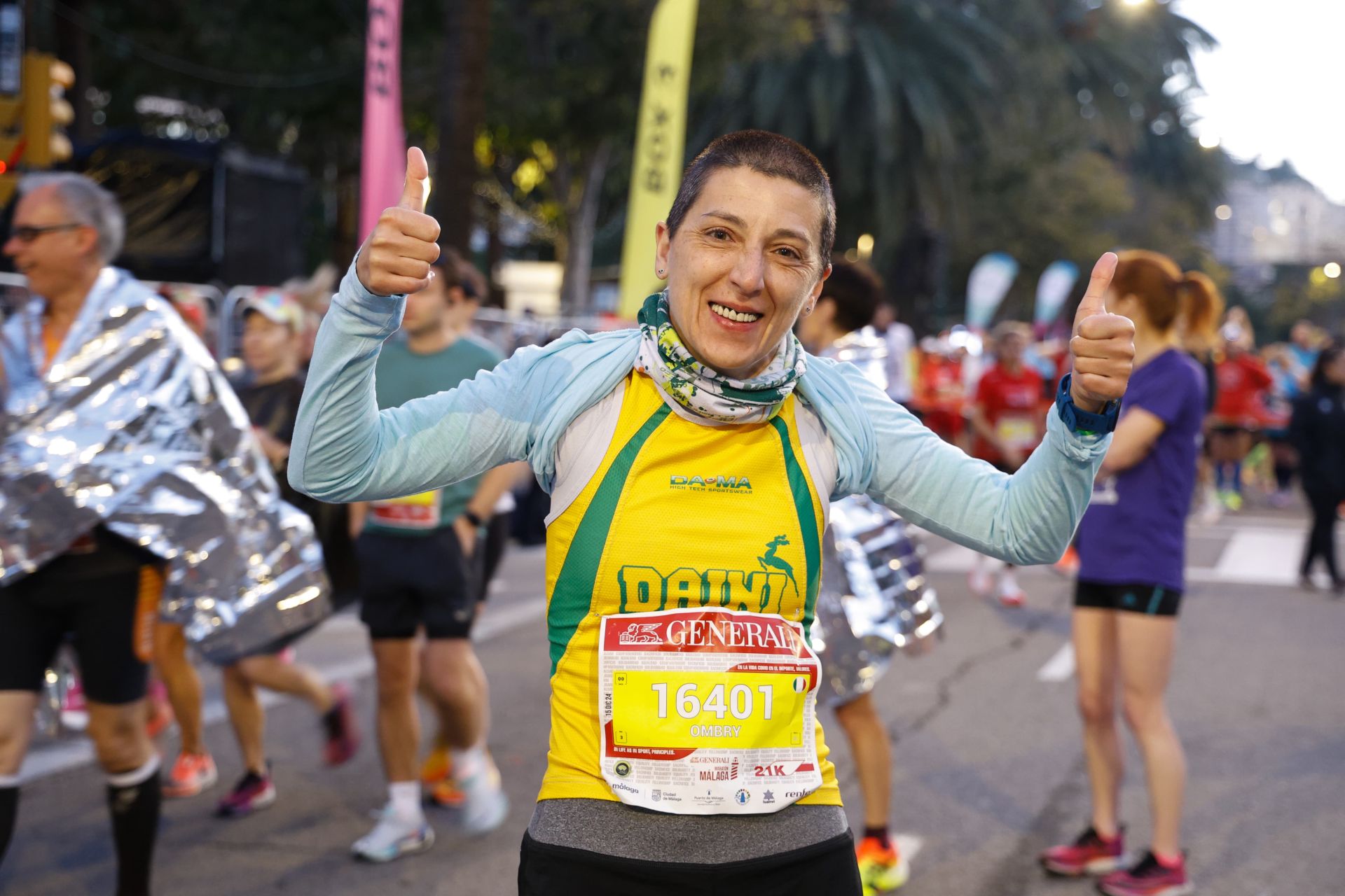 Las mejores imágenes del Generali Maratón de Málaga 2024