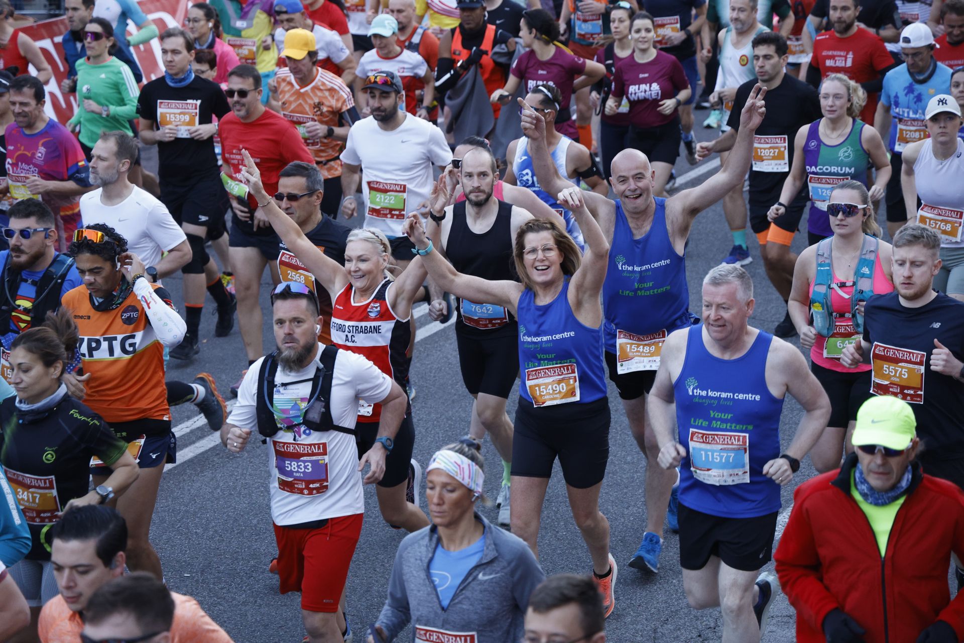 Las mejores imágenes del Generali Maratón de Málaga 2024