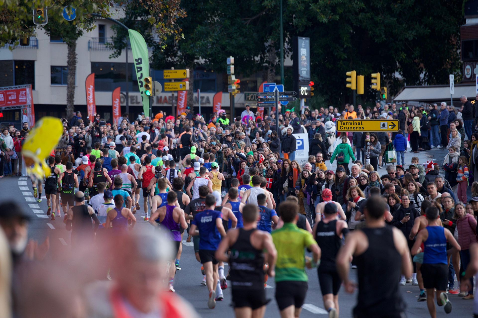 Las mejores imágenes del Generali Maratón de Málaga 2024