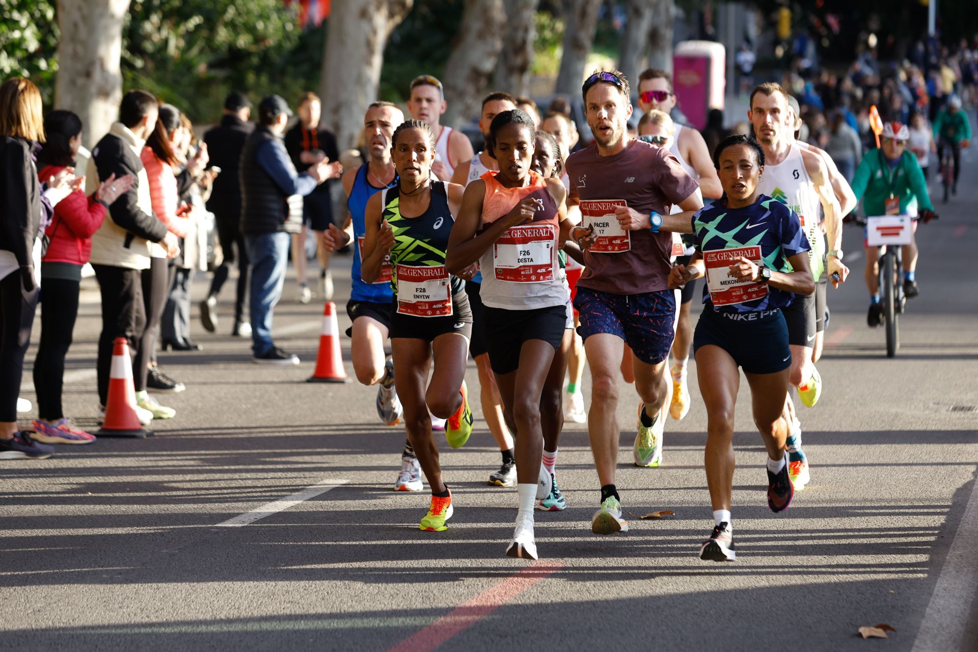 Las mejores imágenes del Generali Maratón de Málaga 2024