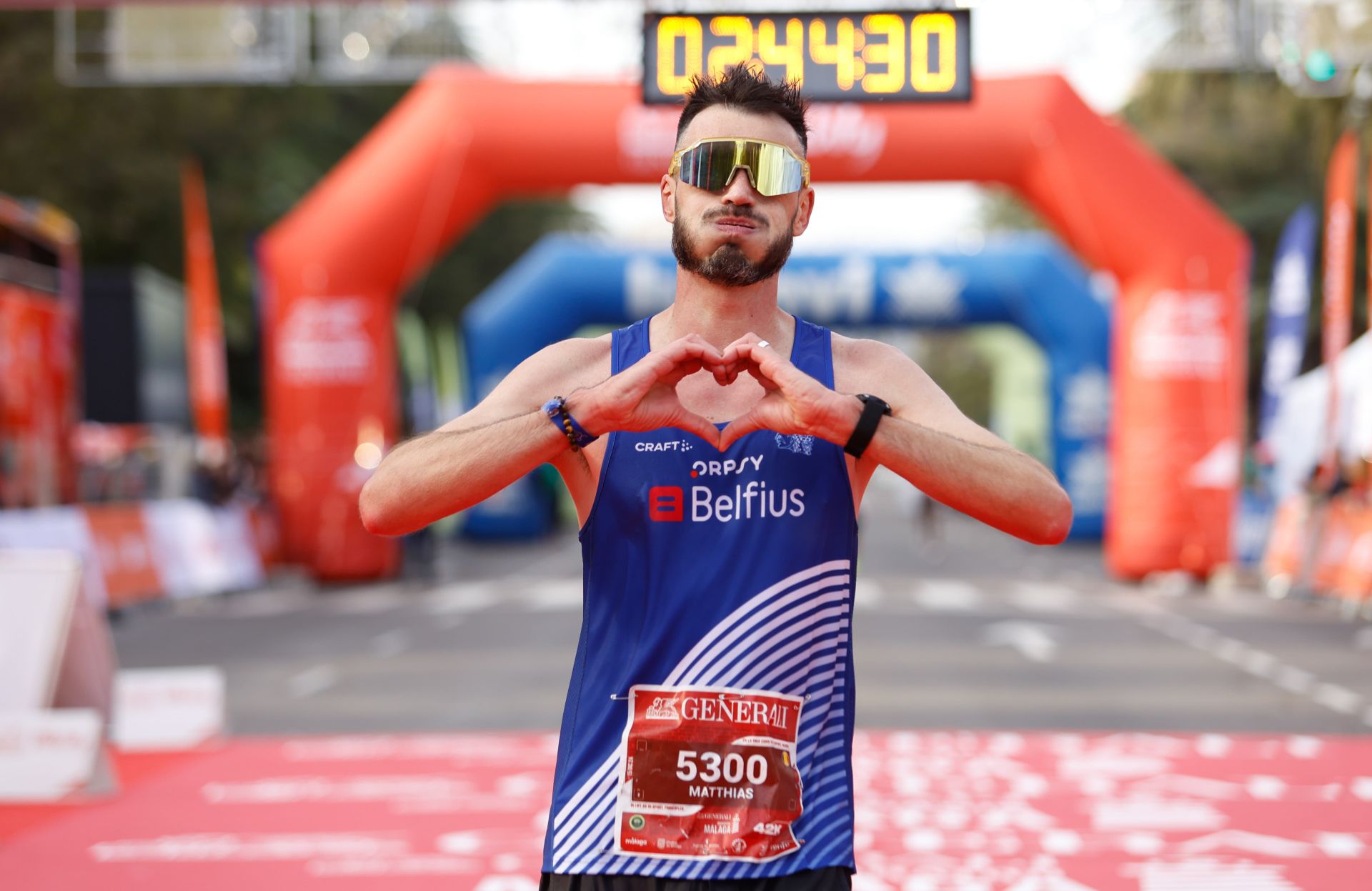 Las mejores imágenes del Generali Maratón de Málaga 2024