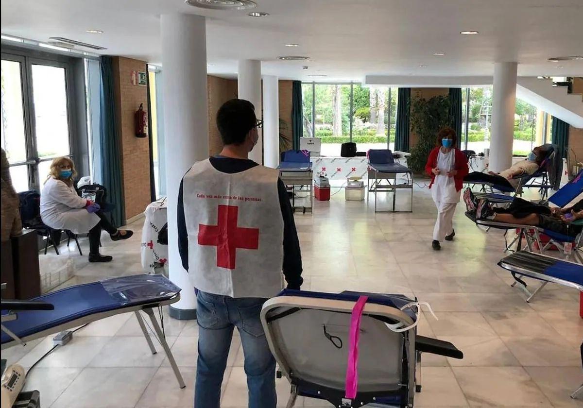 Imagen de una pasada donación de sangre.