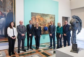 Cristina Rico, Bernard Ruiz-Picasso, José Manuel Domínguez, Marifrán Carazo, Jeff Koons, Patricia del Pozo y Sergio Corral.