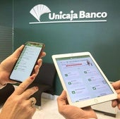 El corte del cable de fibra de Telefónica afecta también a Unicaja