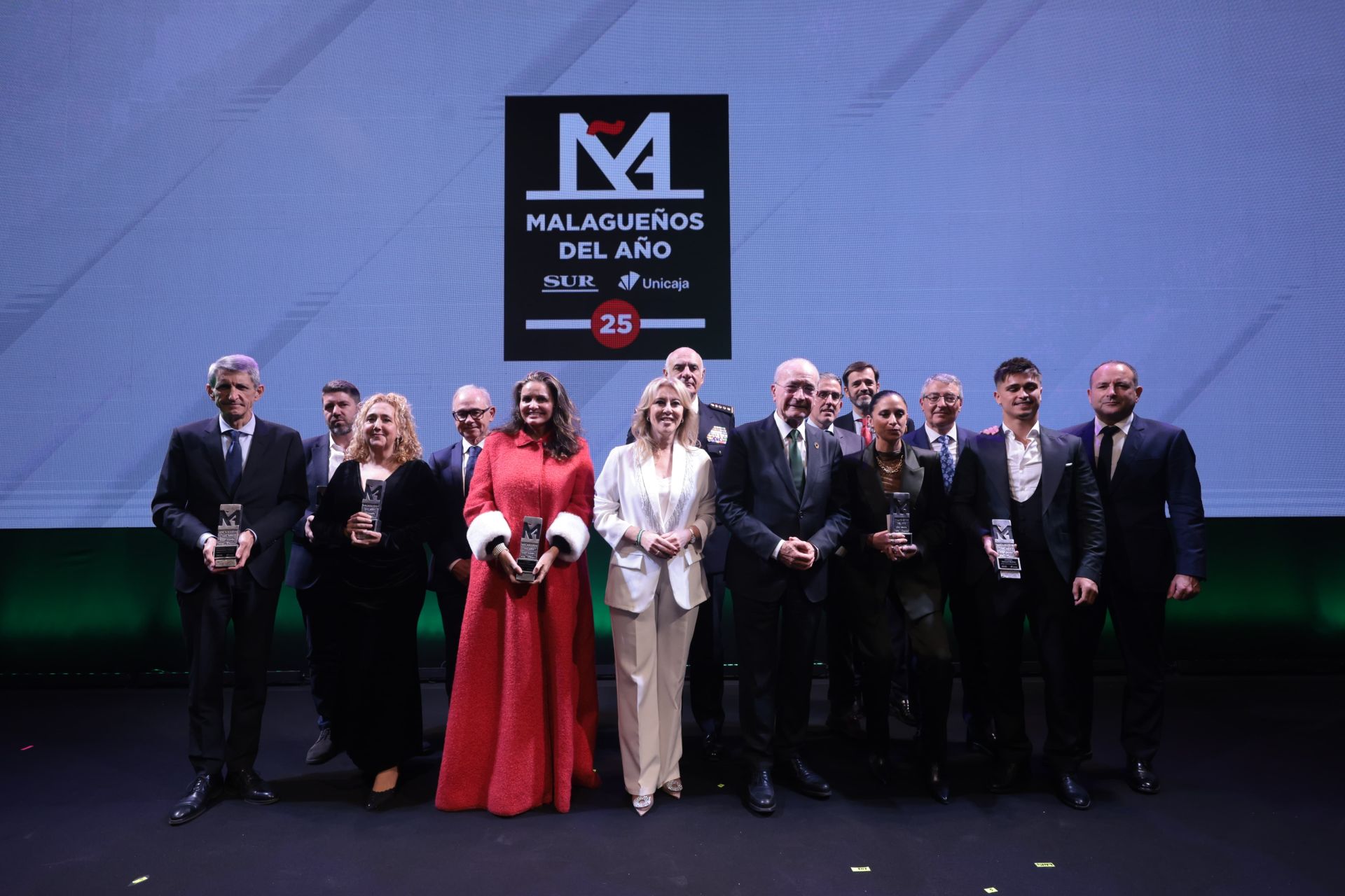 La gala de entrega de los Premios &#039;Malagueños del Año 2024&#039;, en imágenes