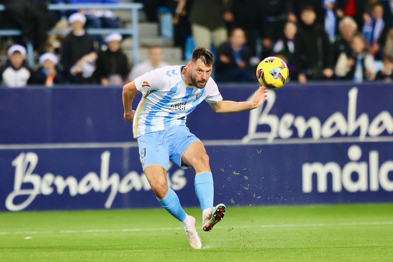 El Málaga - Eldense, en imágenes