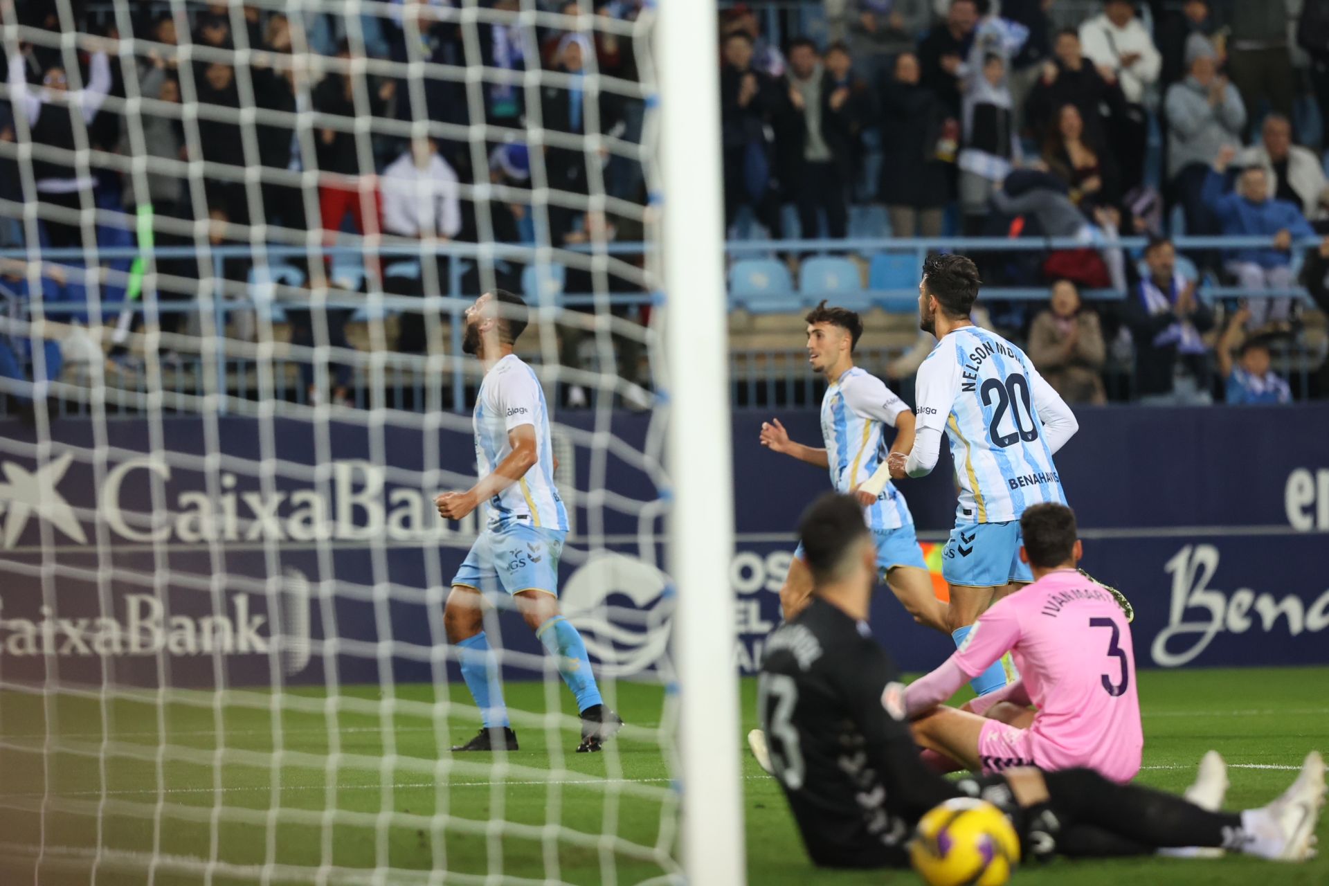 El Málaga - Eldense, en imágenes