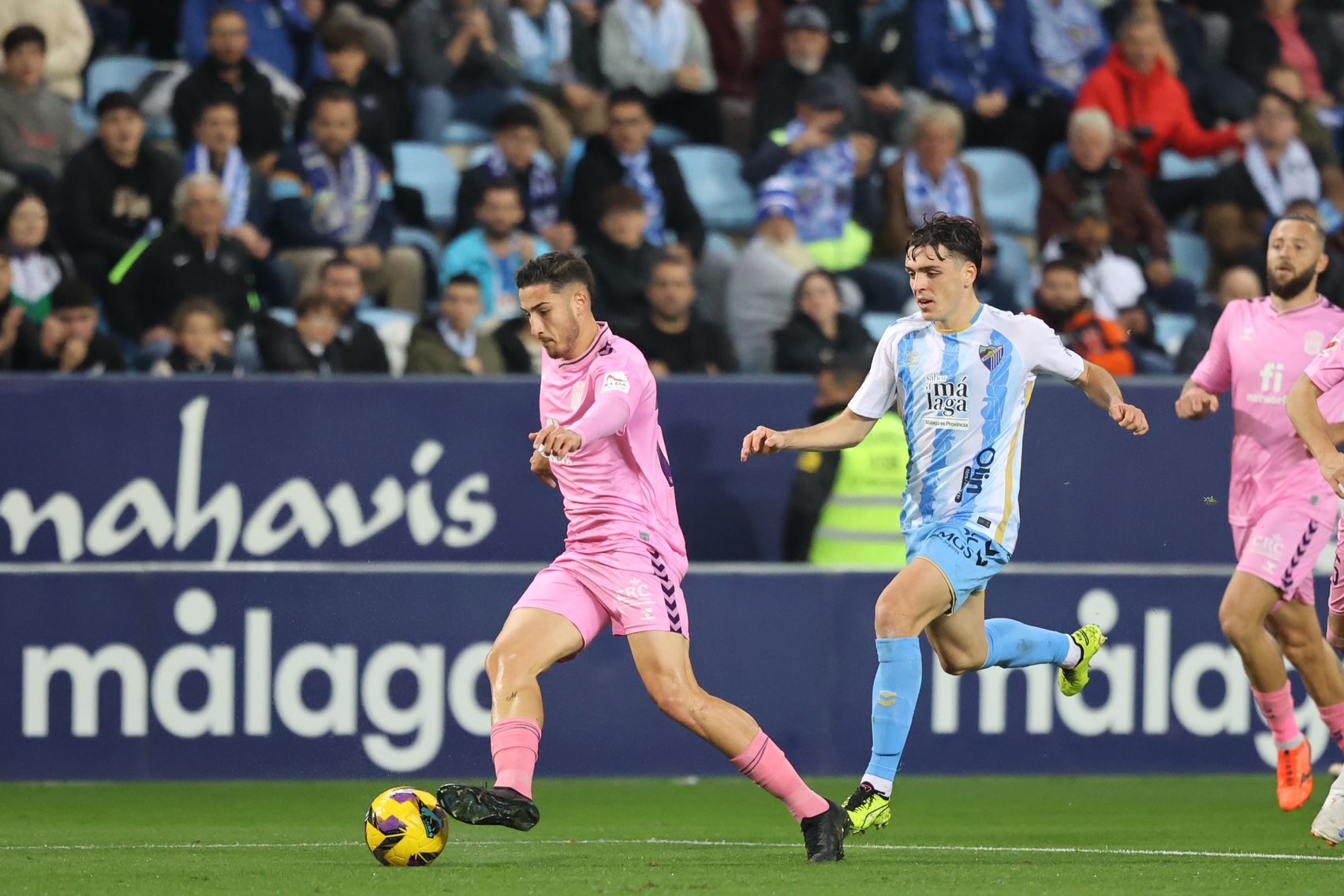 El Málaga - Eldense, en imágenes