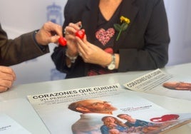 Presentación de la campaña 'Corazones que cuidan'.