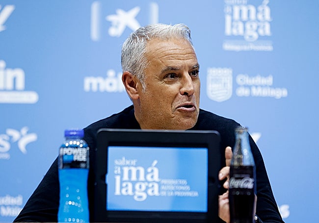 Pellicer, en otro momento de la comparecencia.