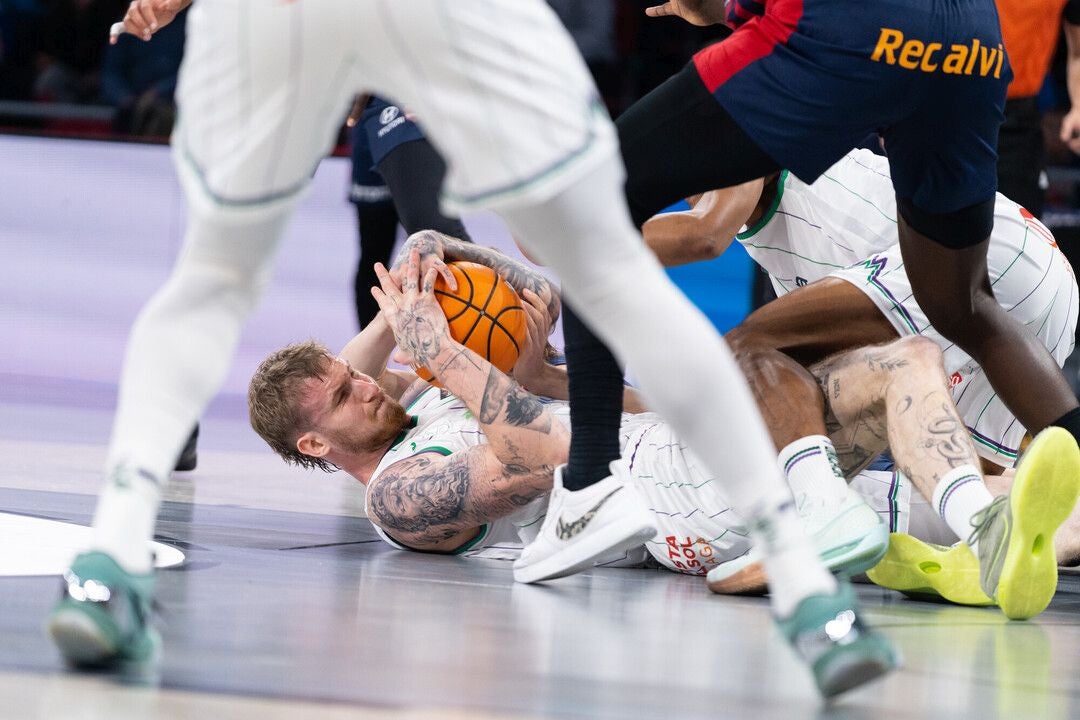 El Baskonia-Unicaja, en imágenes