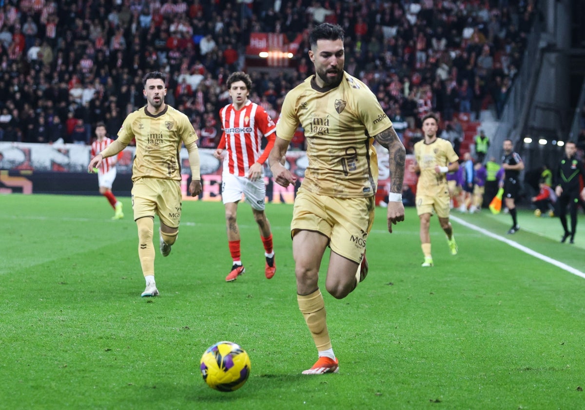 Una carrera de Álex Pastor, en el triunfo del sábado ante el Sporting (1-3).