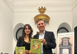 Rafael Fuentes durante la presentación de su libro, 'Andaluces Ilustres'.