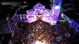 La popular plaza del 'Pescao' será el principal escenario de la Nochevieja en Coín.