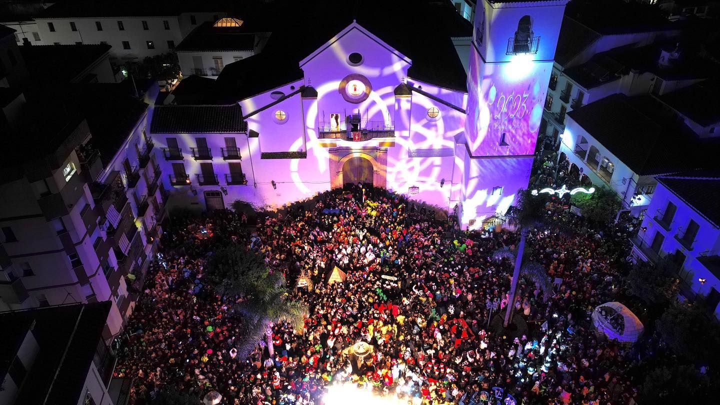 La popular plaza del 'Pescao' será el principal escenario de la Nochevieja en Coín.
