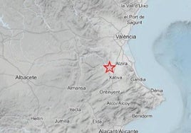 Registrados cuatro terremotos en menos de dos horas en la provincia de Valencia