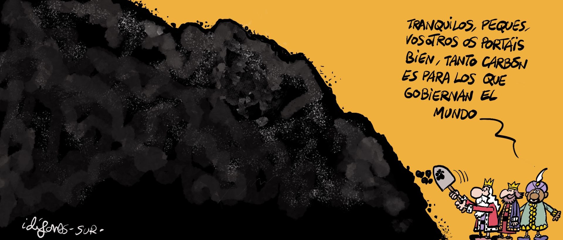 El mes de diciembre en las viñetas de Idígoras y Pachi