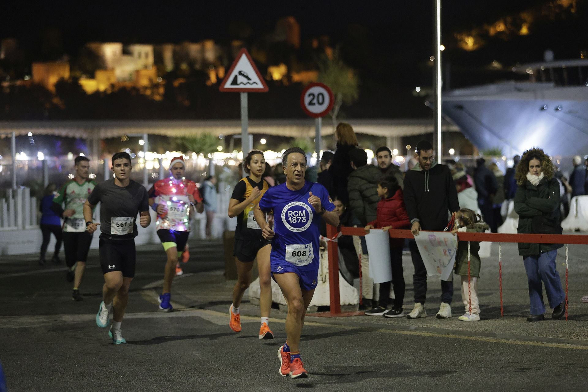 La San Silvestre del Real Club Mediterráneo, en imágenes