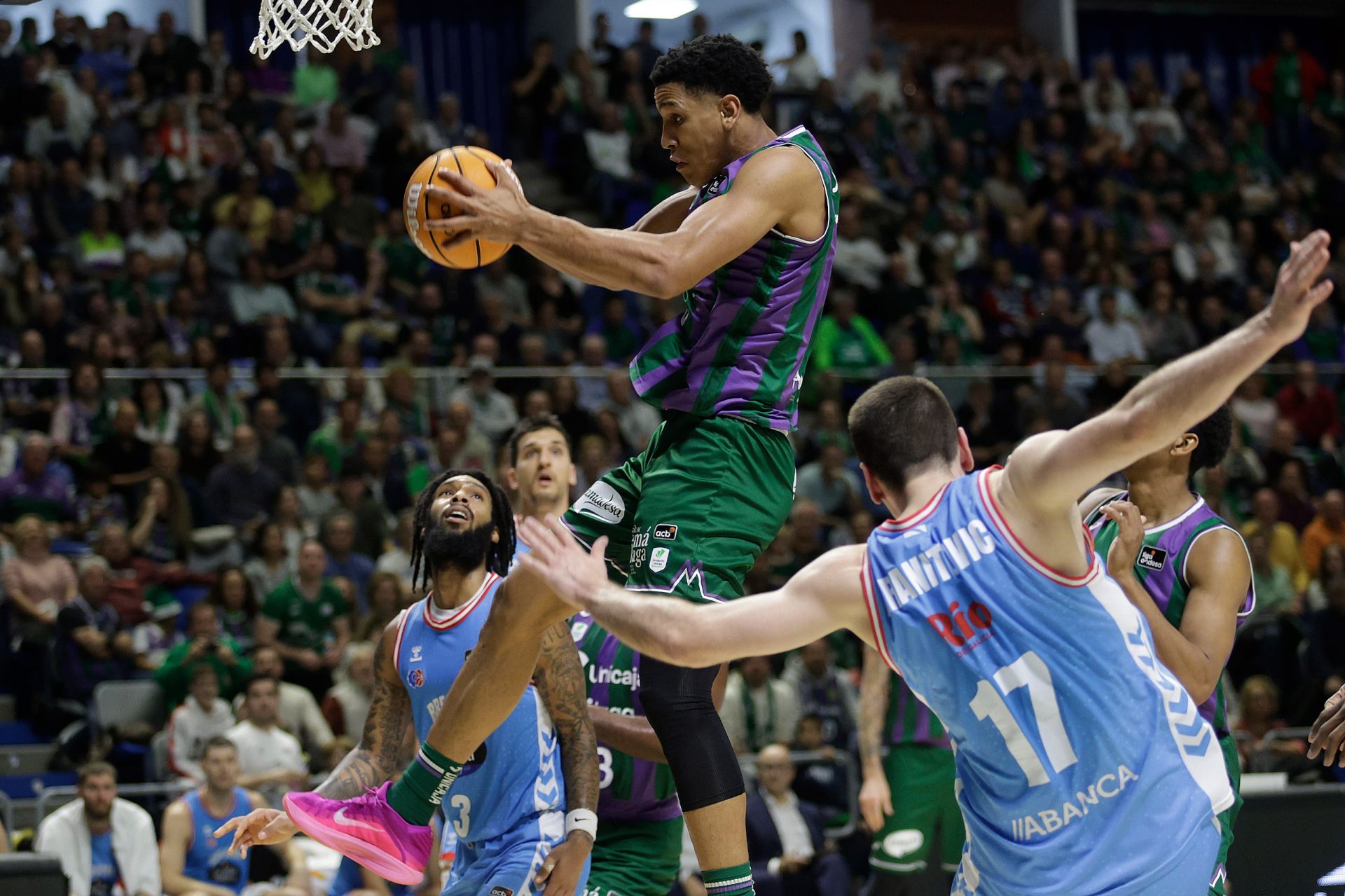 El Unicaja-Breogán, en imágenes