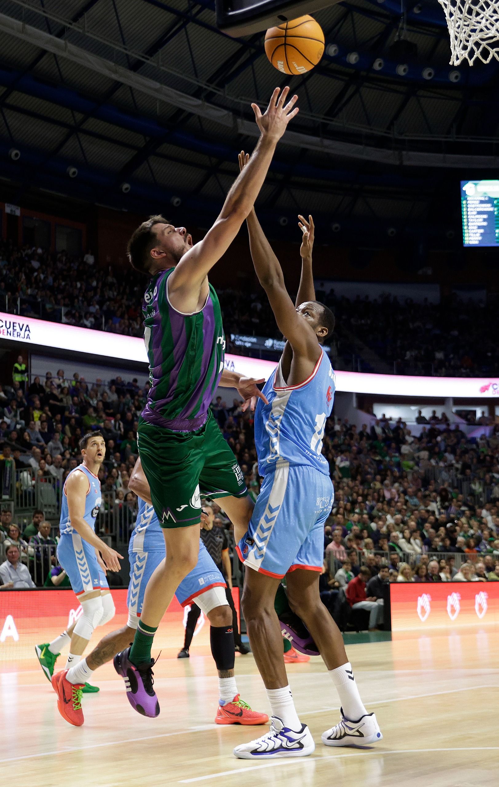 El Unicaja-Breogán, en imágenes